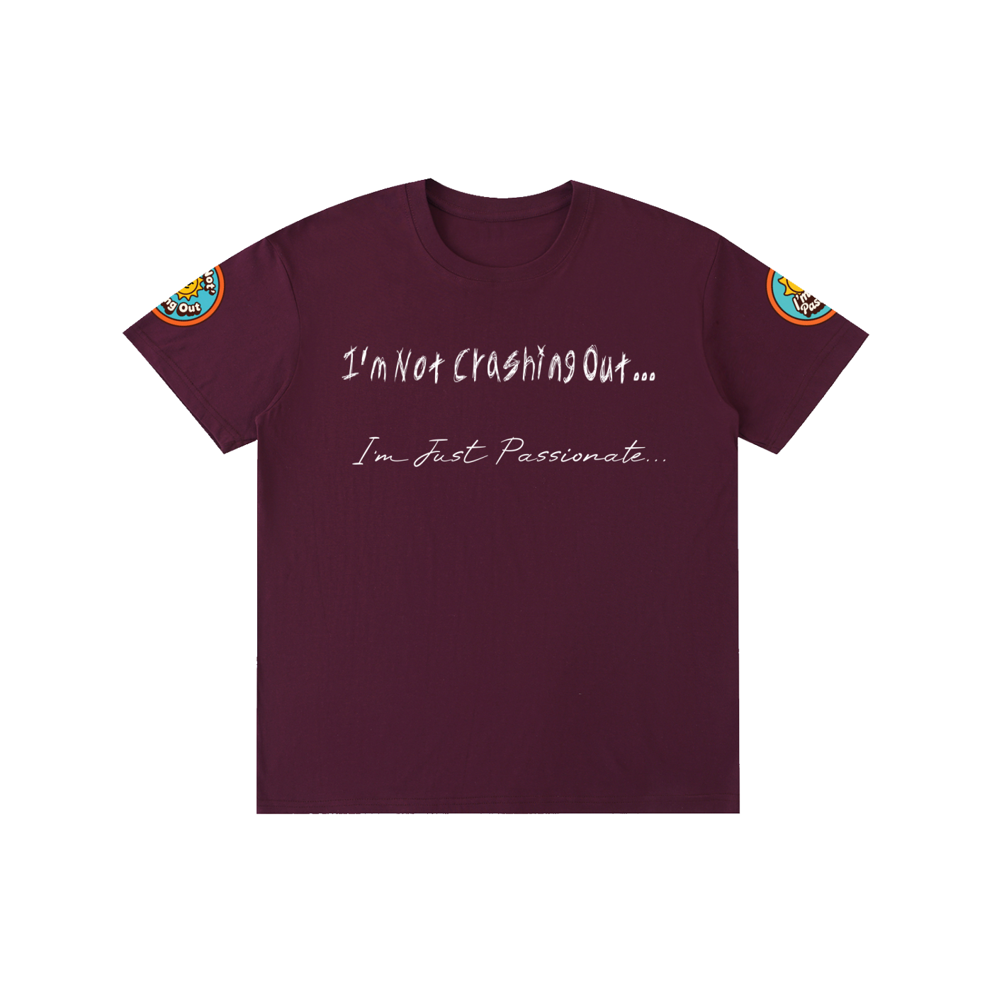 Crashing Out 2. Pure Cotton Unisex T-Shirt