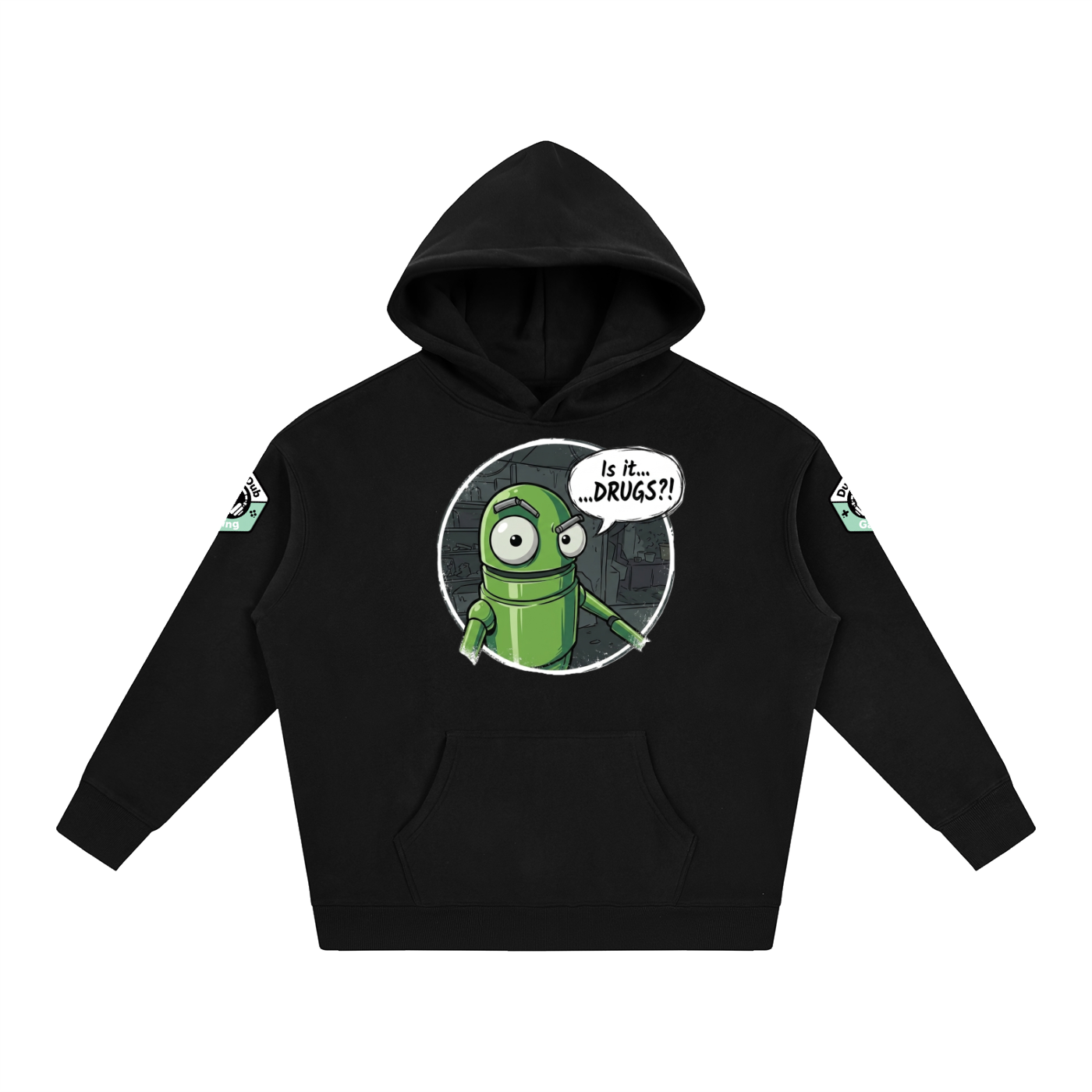 Is It Drugs?! Oversize Fleeced Hoodie
