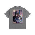 Jump Scare Vintage Washed Oversized Cotton T-Shirt