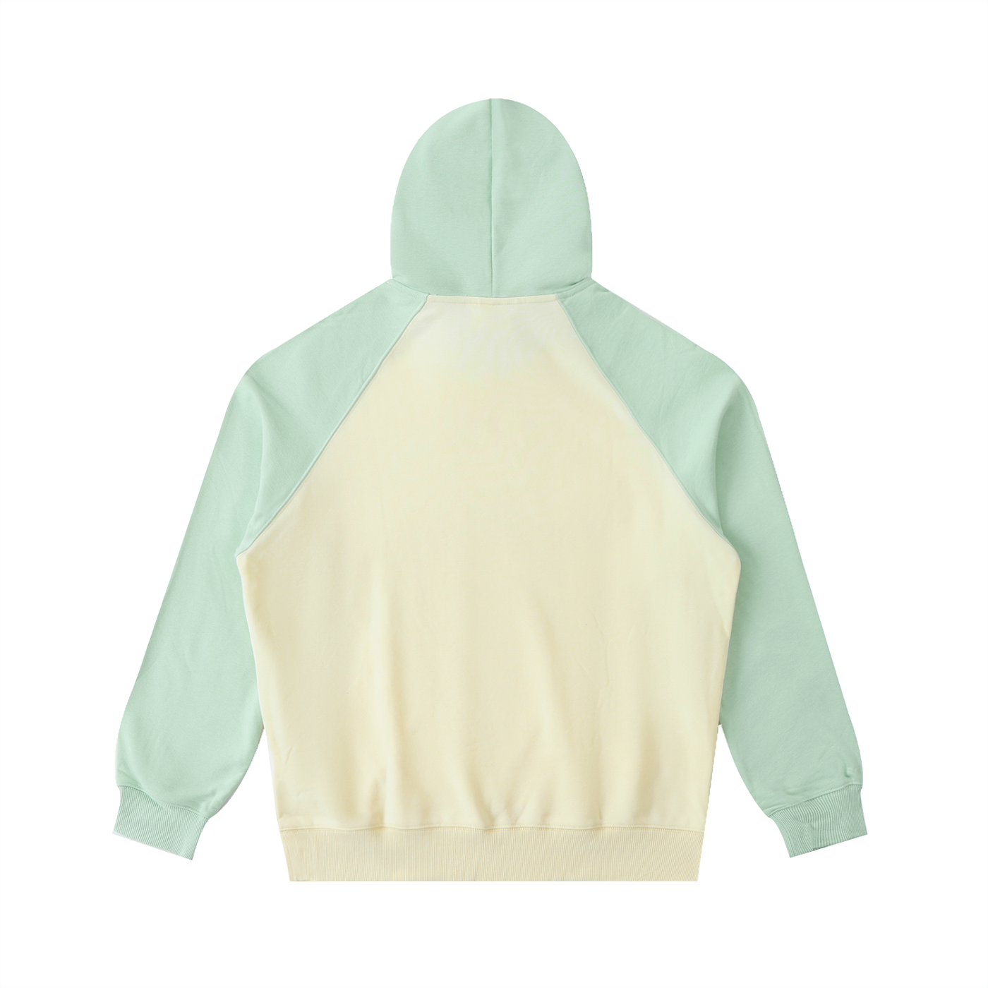 Crashing Out Color-Block Raglan Sleeve Hoodie