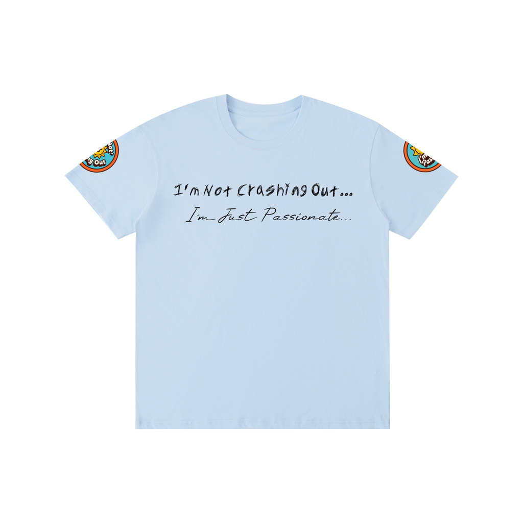 Crashing Out Pure Cotton Unisex T-Shirt