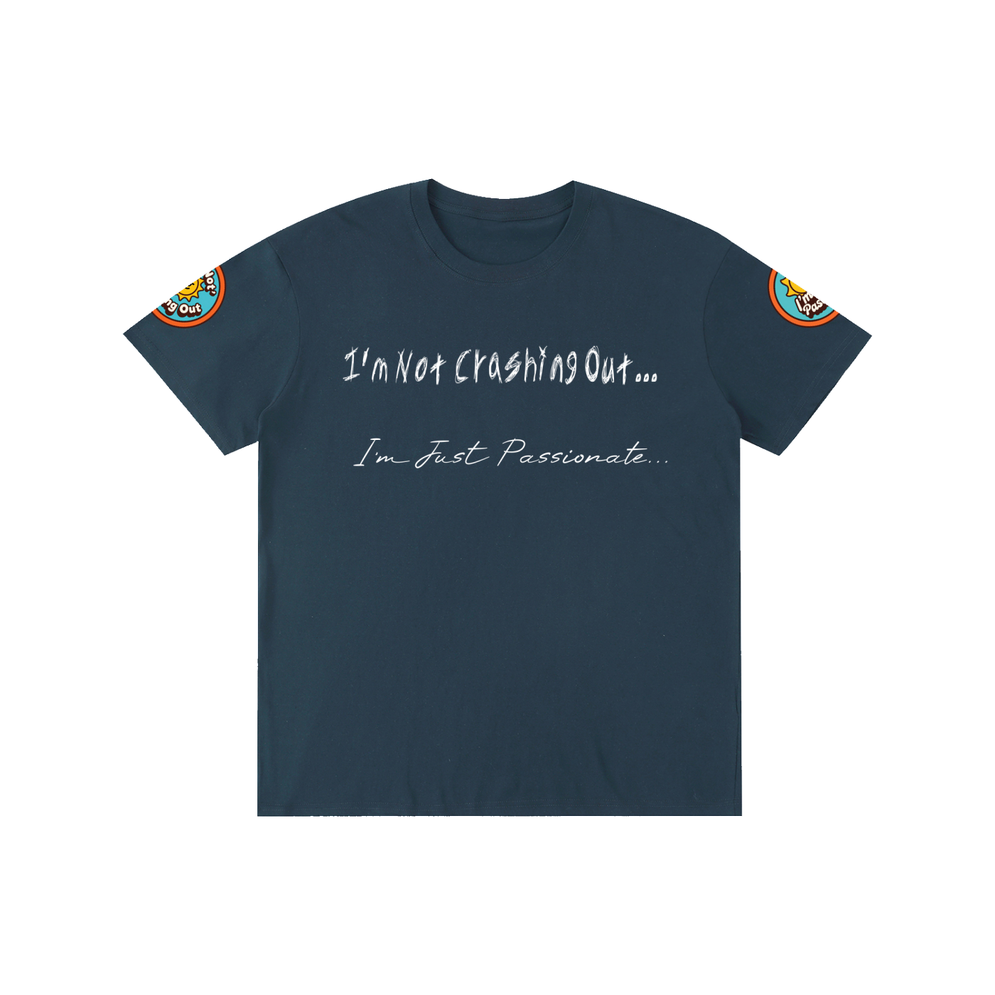 Crashing Out 2. Pure Cotton Unisex T-Shirt