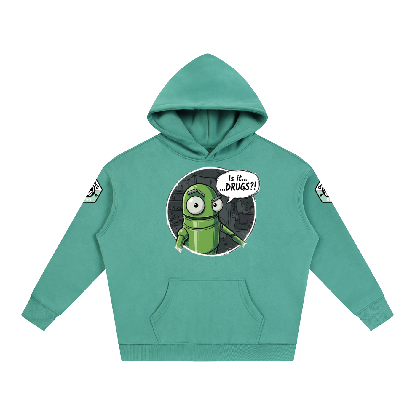 Is It Drugs?! Oversize Fleeced Hoodie