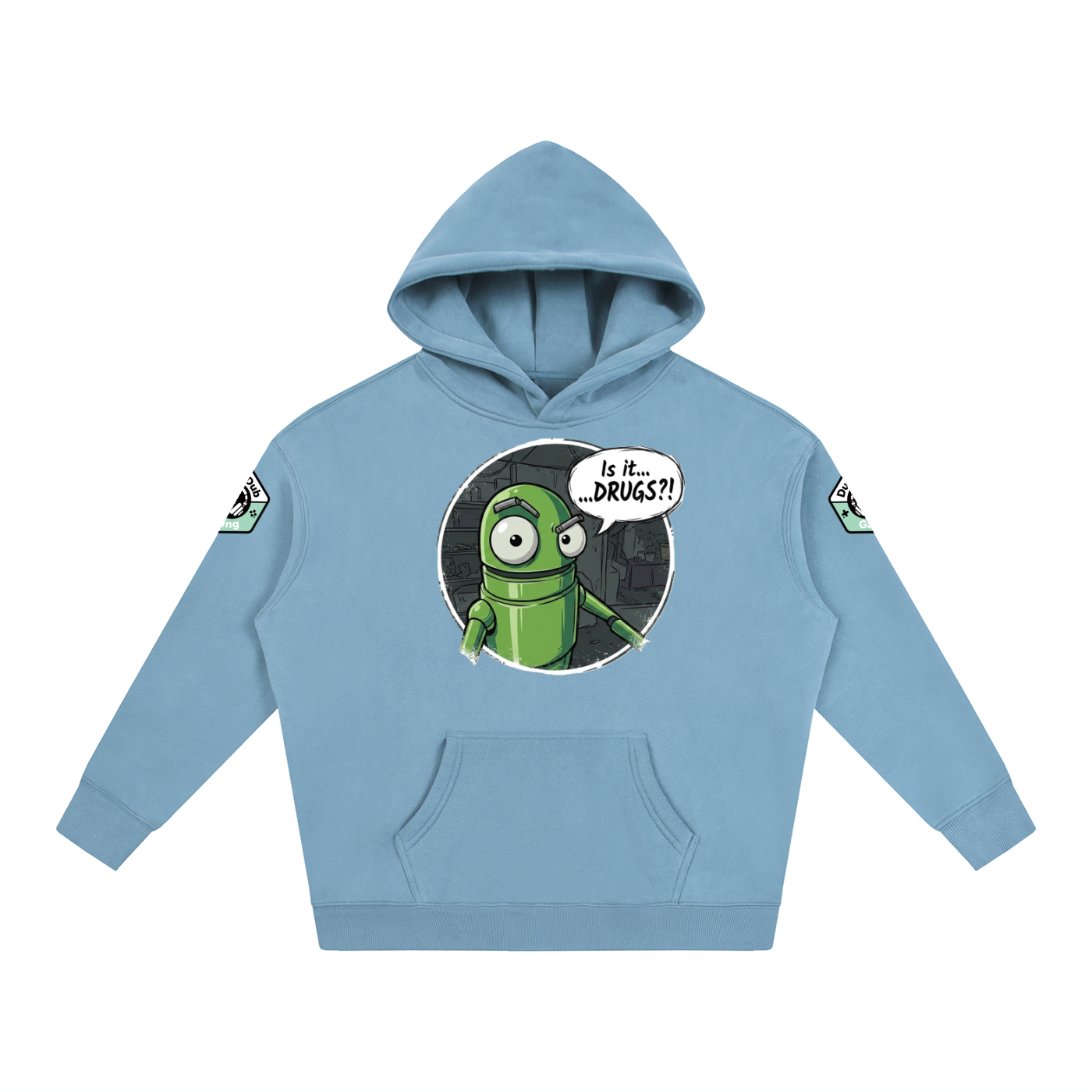 Is It Drugs?! Oversize Fleeced Hoodie